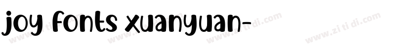 joy fonts xuanyuan字体转换